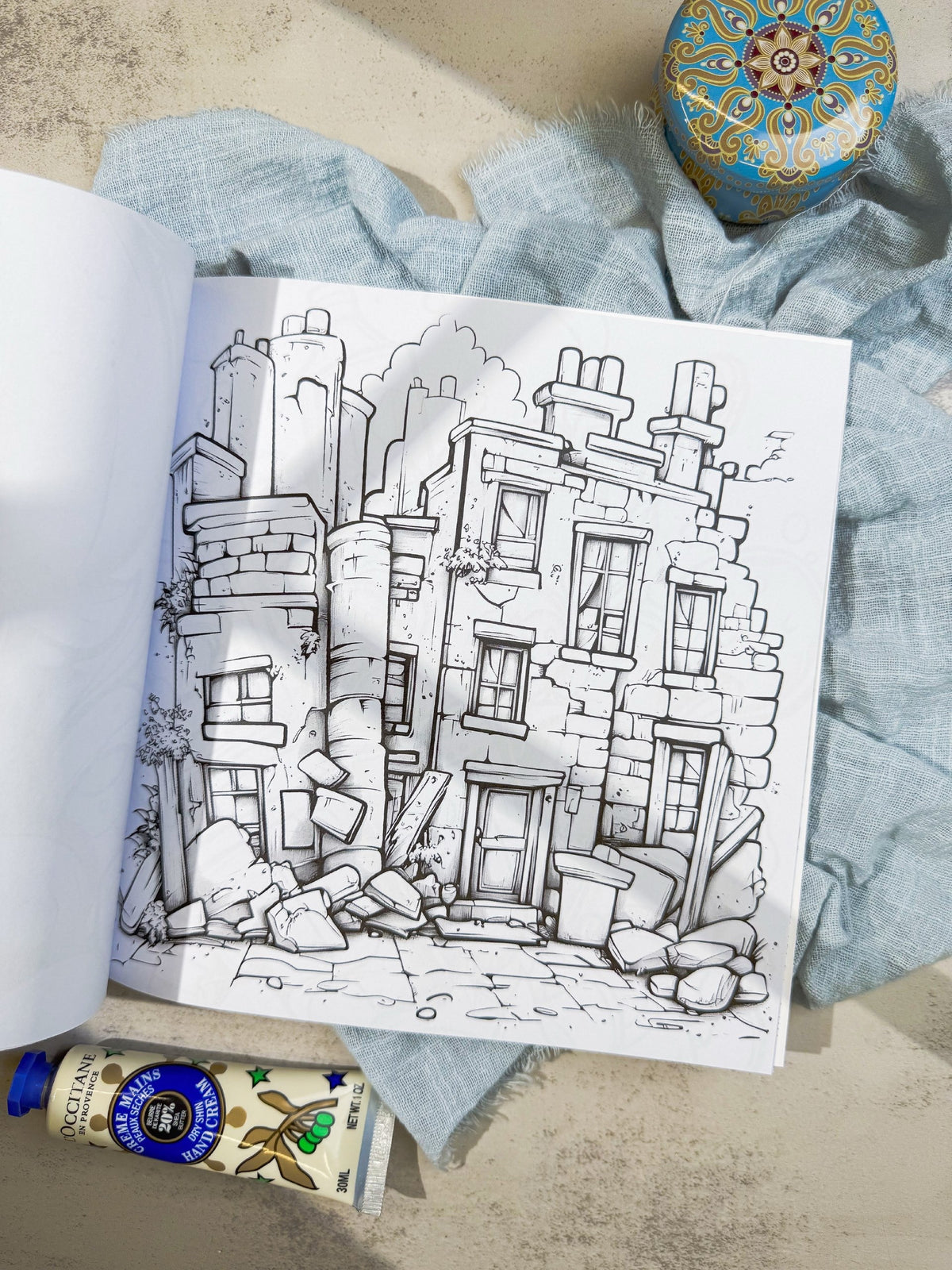 دفتر تلوين doodle monster
