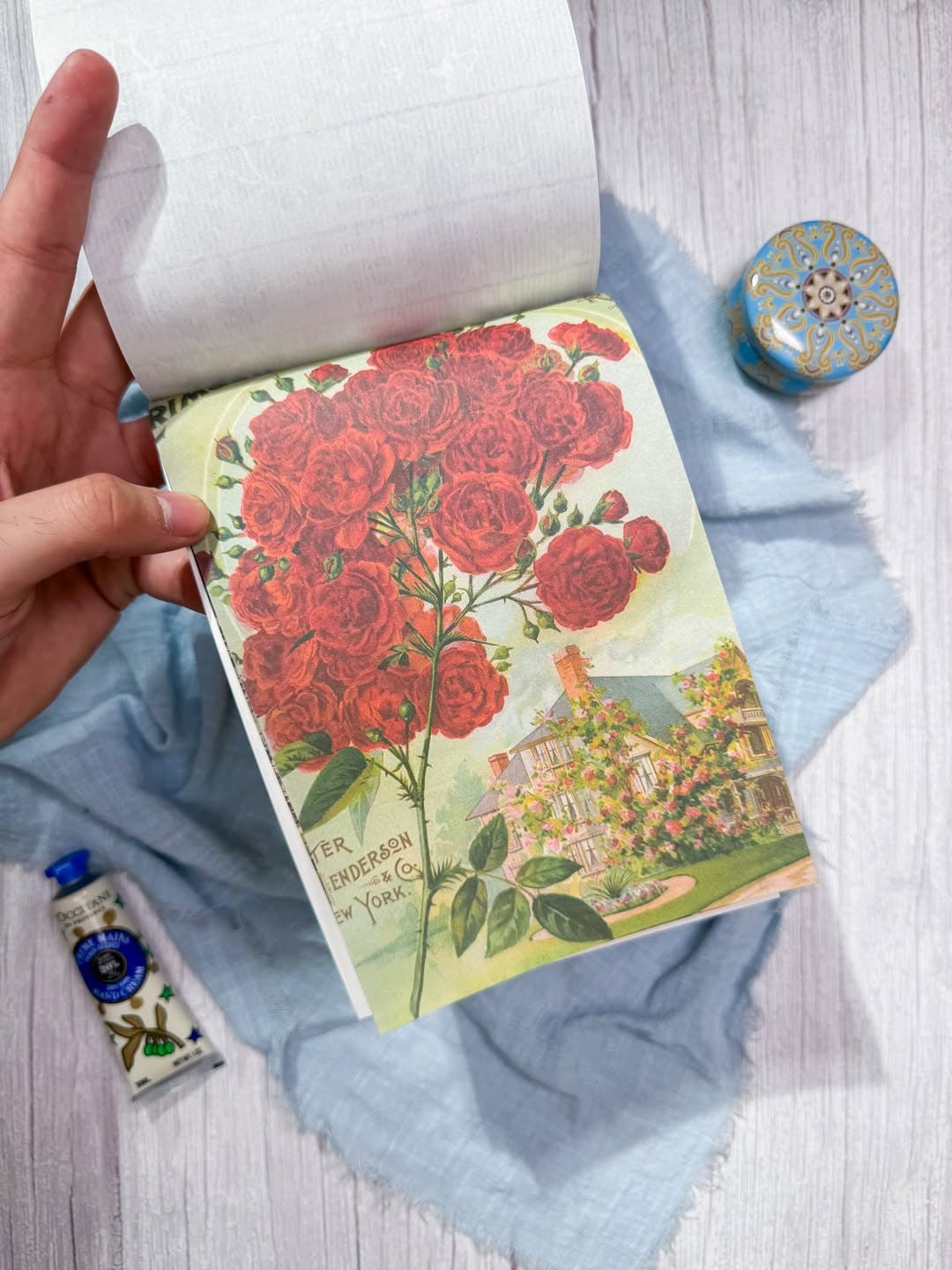 مجلة الملصقات الكبيرة blooming of flowers