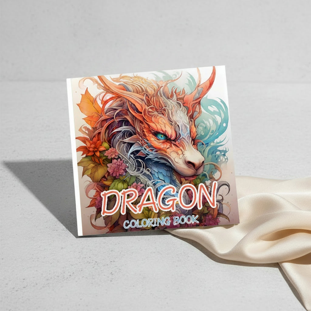 دفتر تلوين dragon