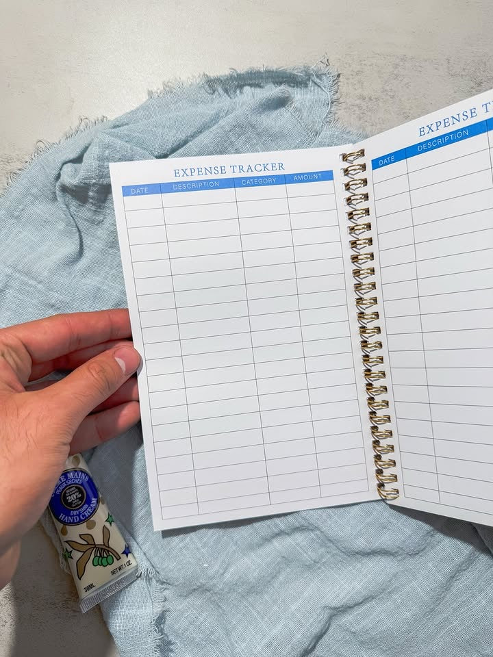 دفتر planner artistic blossom blue