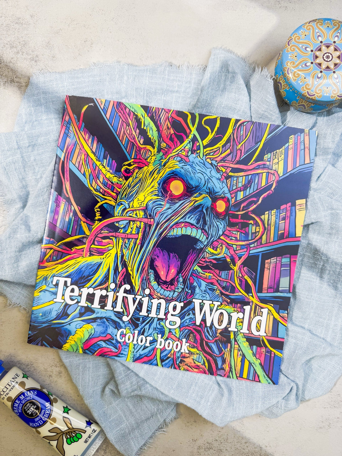 دفتر تلوين Terryfing world