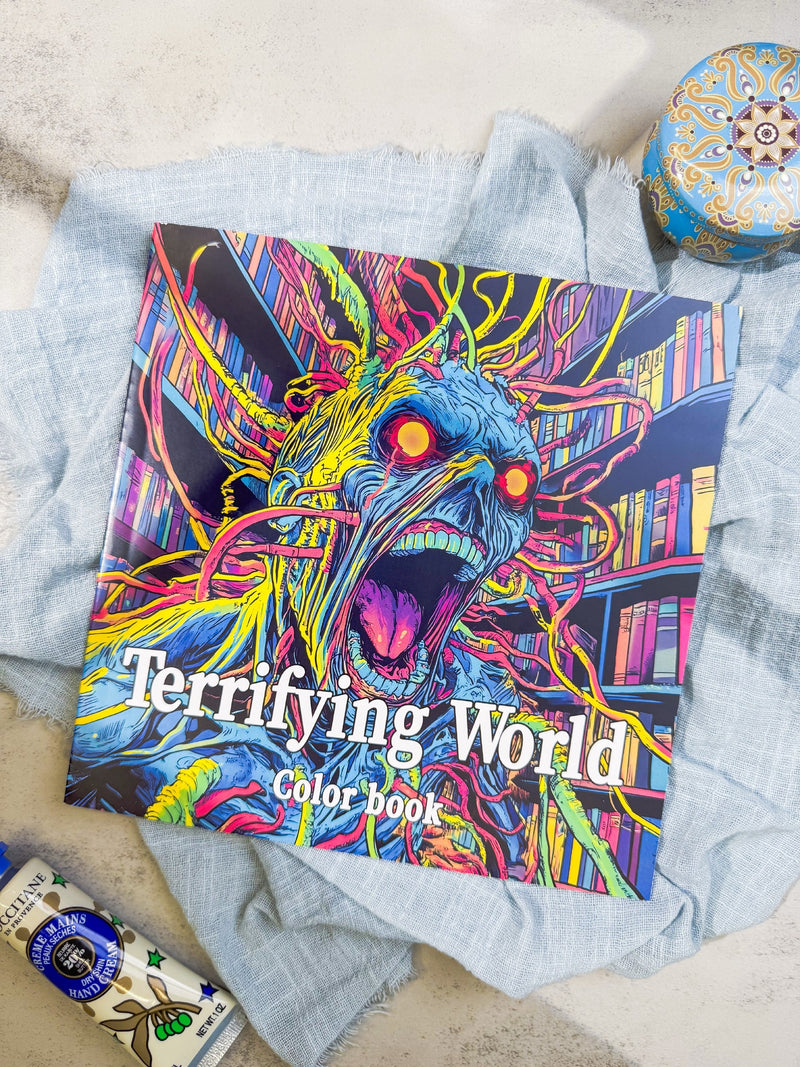 دفتر تلوين Terryfing world