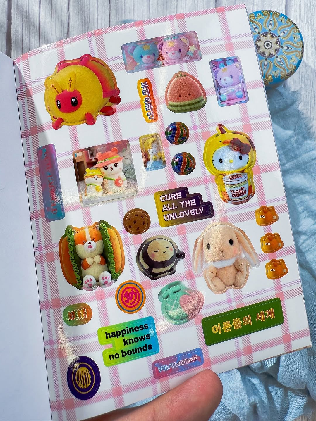 مجلة الملصقات الصغيرة toy dream
