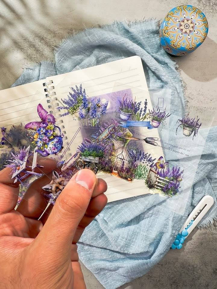 ملصقات purple dream leisurely