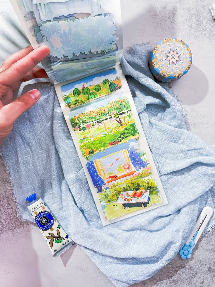 مجلة ملصقات Ocean sunshine