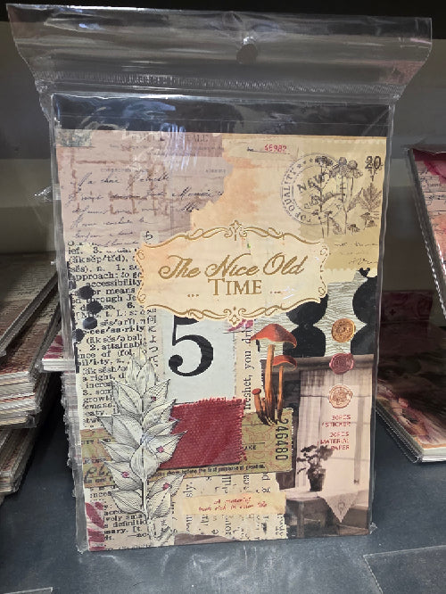 مجلة الملصقات الكبيرة the nice old time