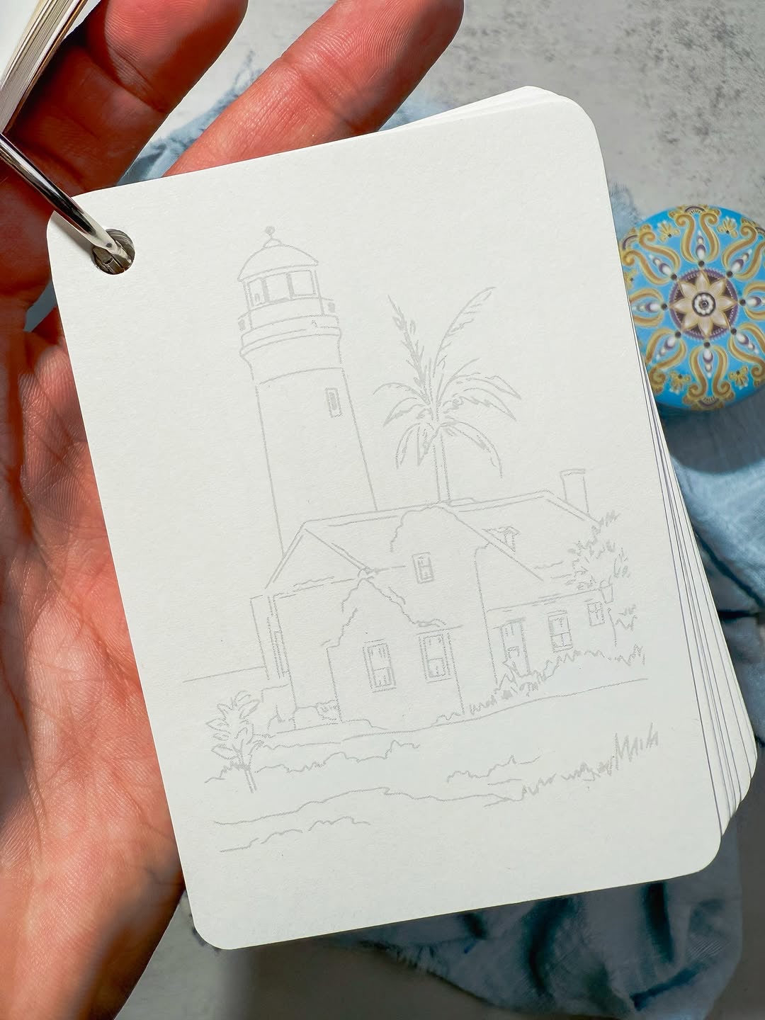 دفتر تلوين صغير Famous attractions