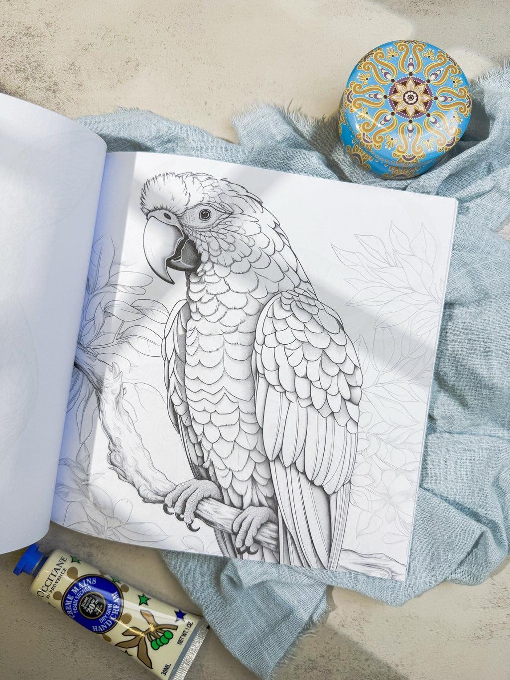 دفتر تلوين mandala animals