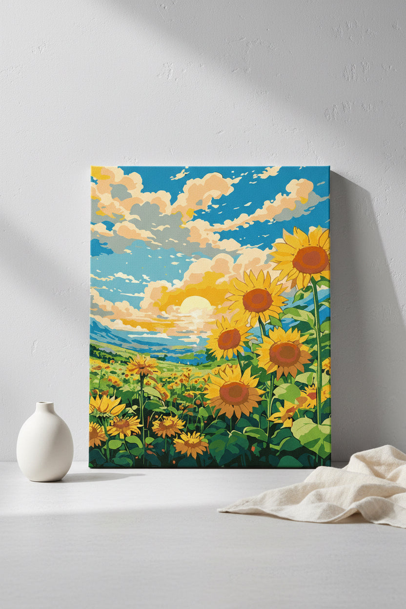 لوحة تلوين بالارقام 40*30