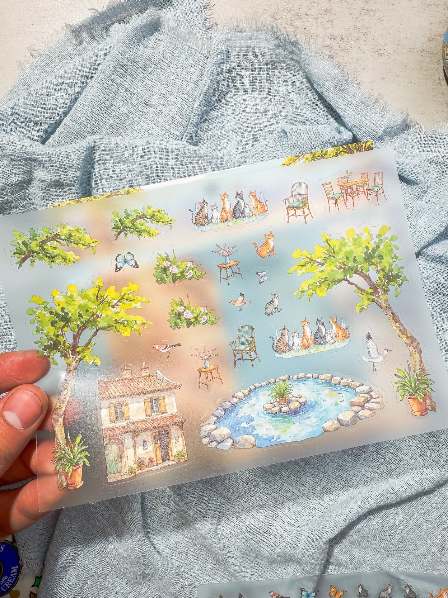 ملصقات Spring scenery warmth