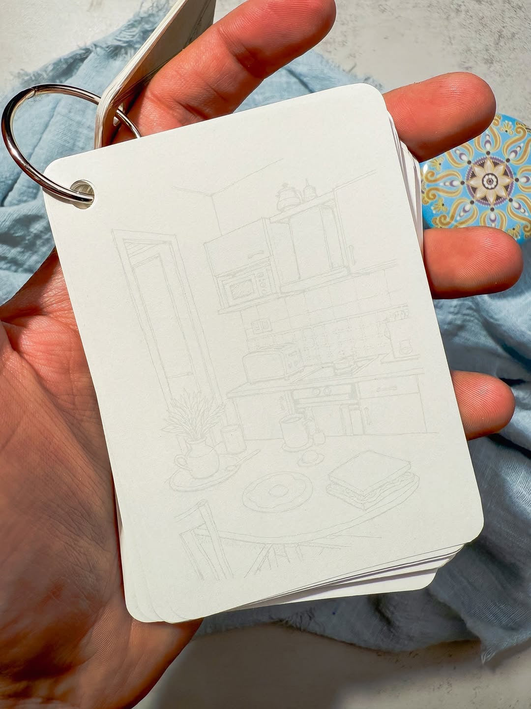 دفتر تلوين صغير Indoor room