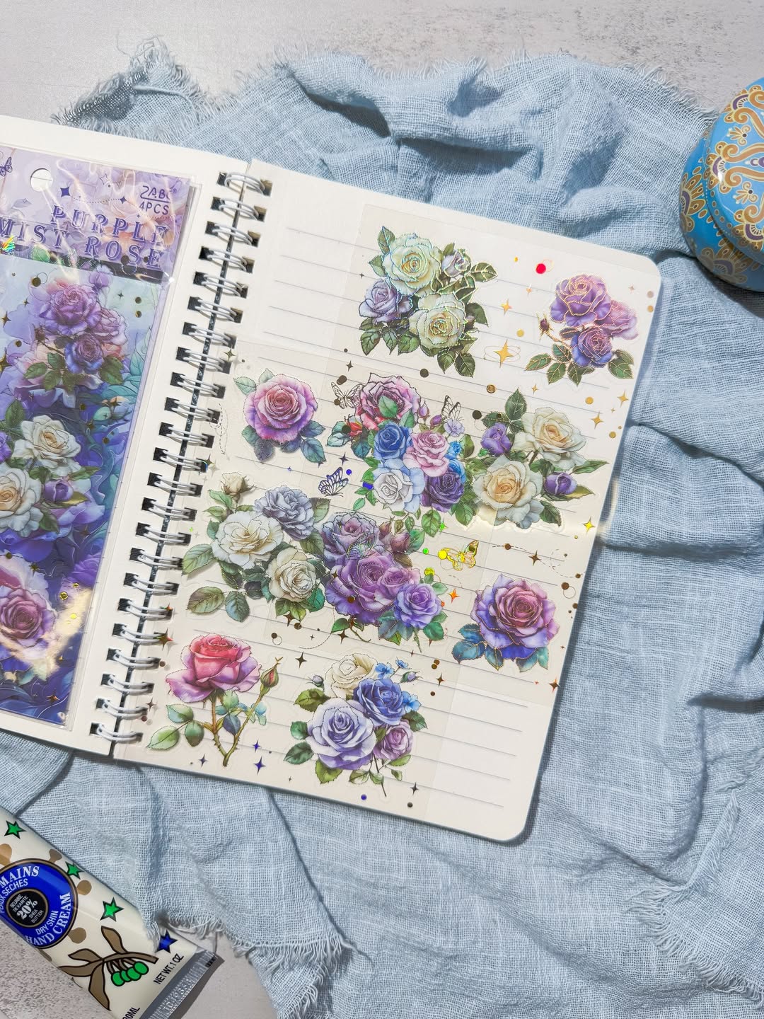 Purple mist rose