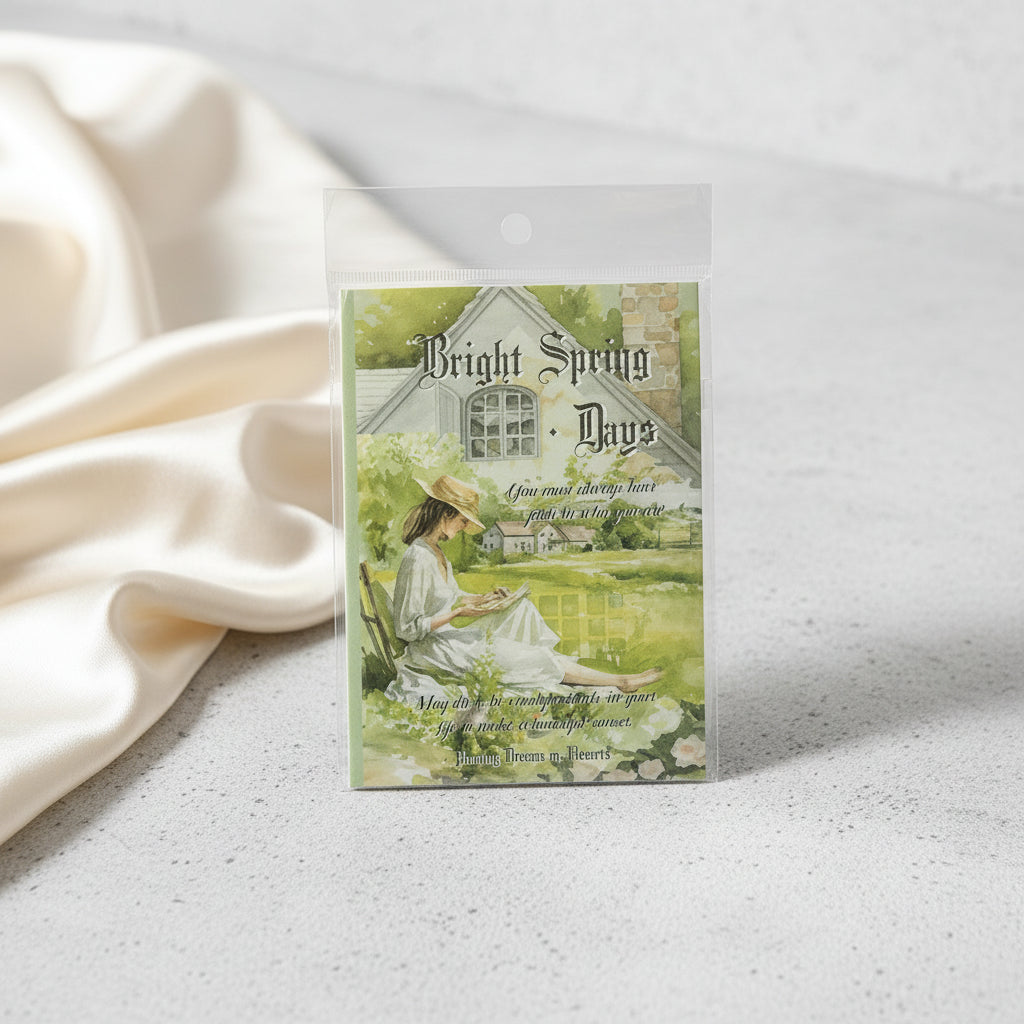 مجلة الملصقات الصغيرة bright spring days