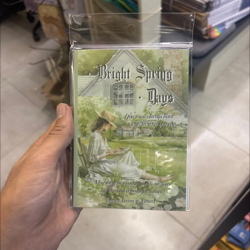 مجلة الملصقات الصغيرة bright spring days