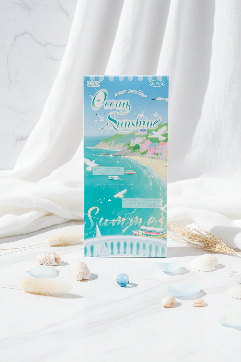 مجلة ملصقات Ocean sunshine