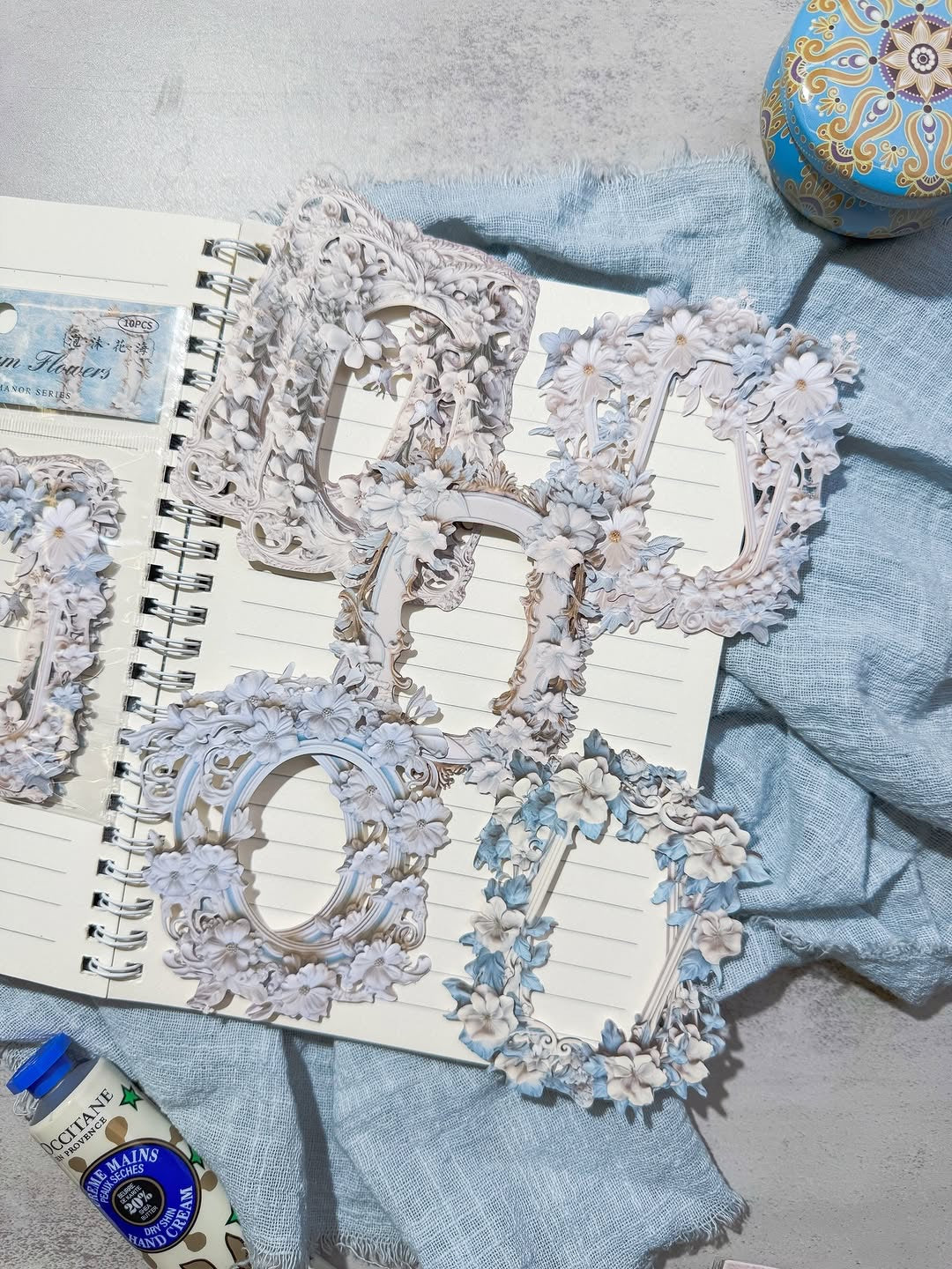 اطارات sea of foam flowers