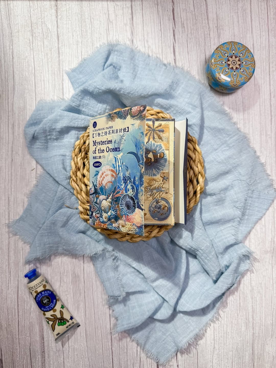 مجموعة اوراق الجورنال mysteries of the ocean