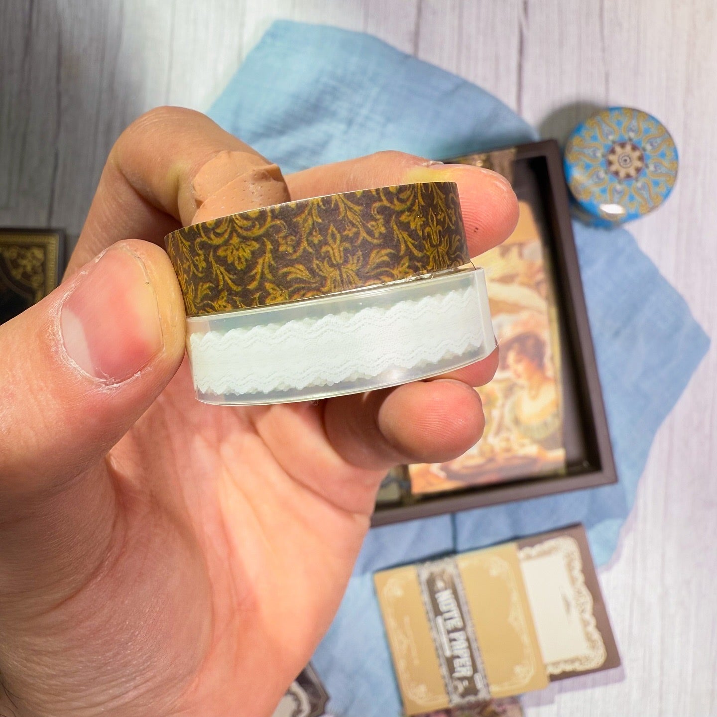 صندوق الجورنال الشامل Victorian Tea Time