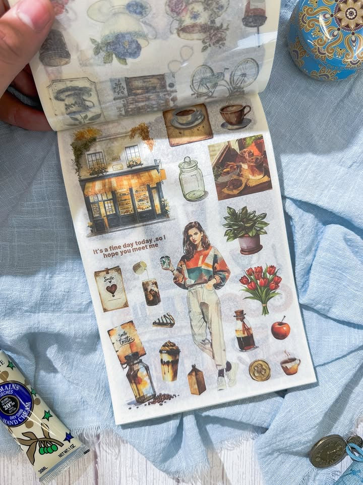 مجلة الملصقات الكبيرة coffee weekly