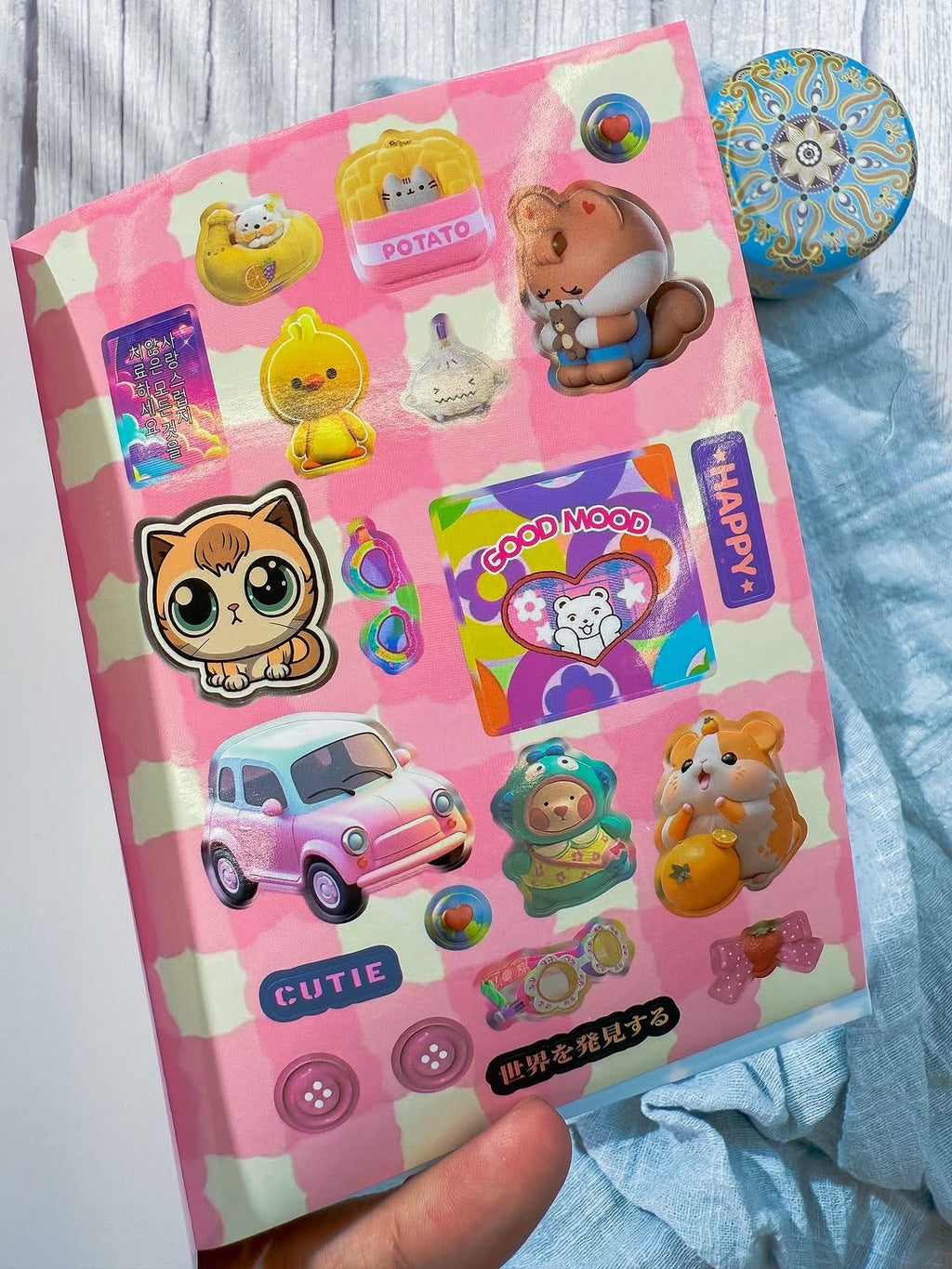 مجلة الملصقات الصغيرة toy dream