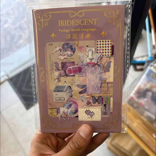 Iridescent بنفسجي