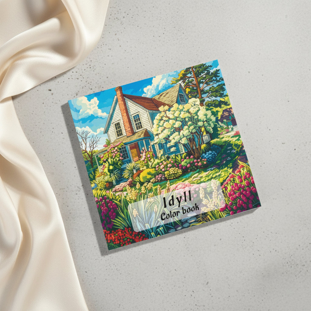 دفتر تلوين IDYLL