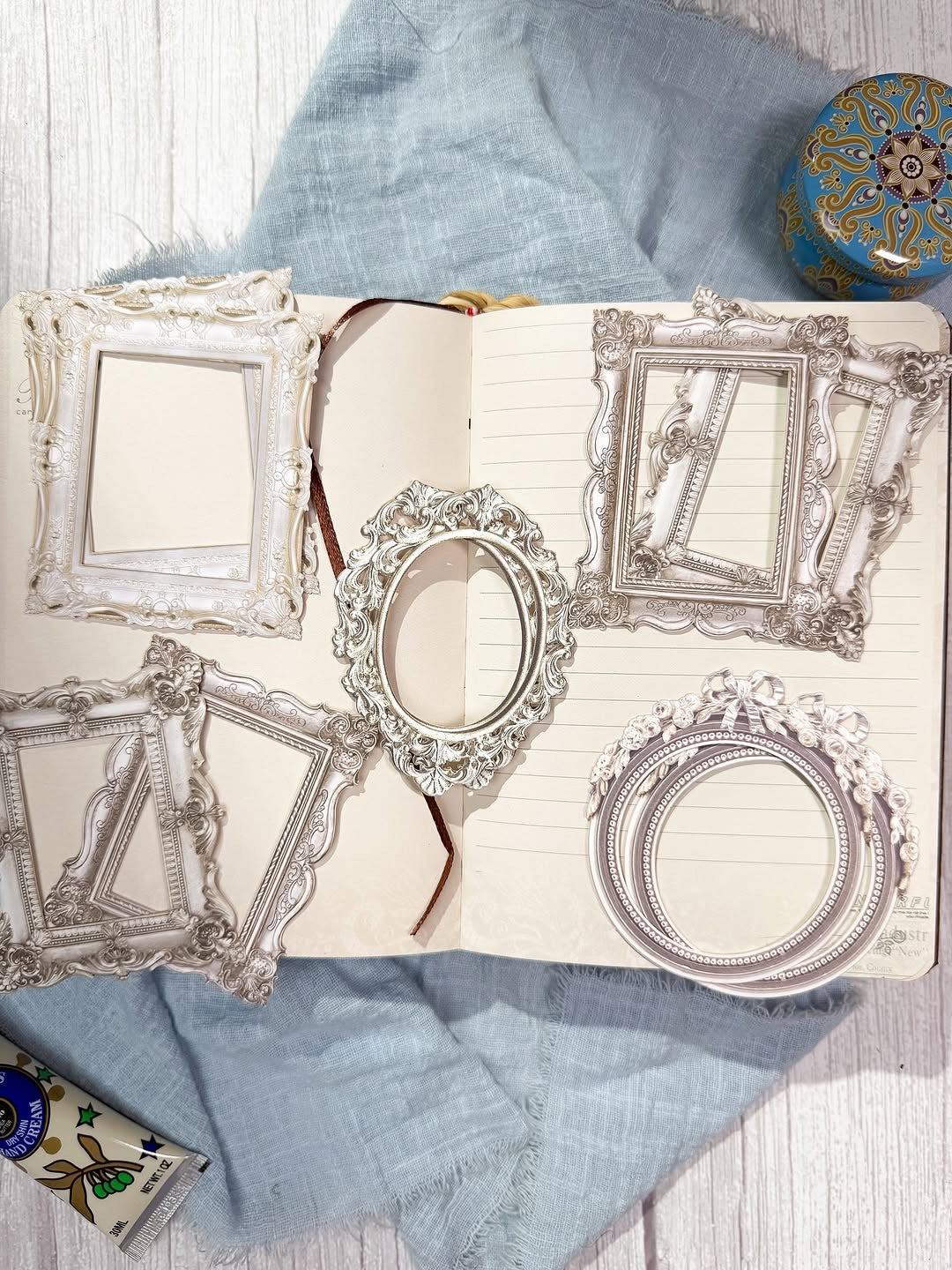 اطارات جورنال silver and tin