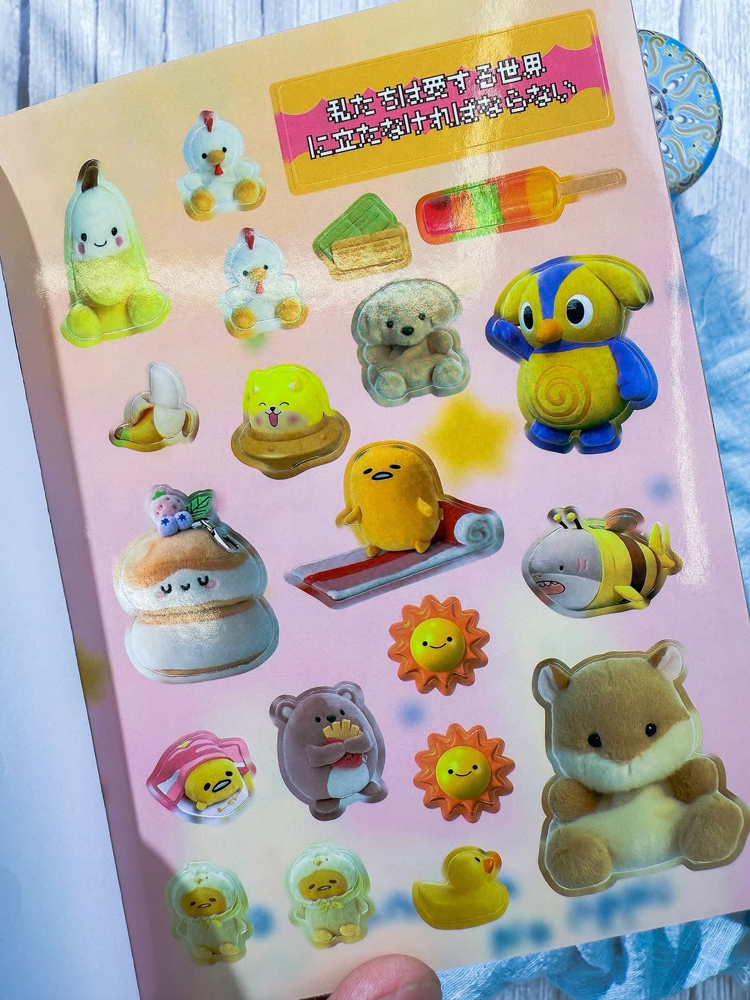 مجلة الملصقات الصغيرة toy park