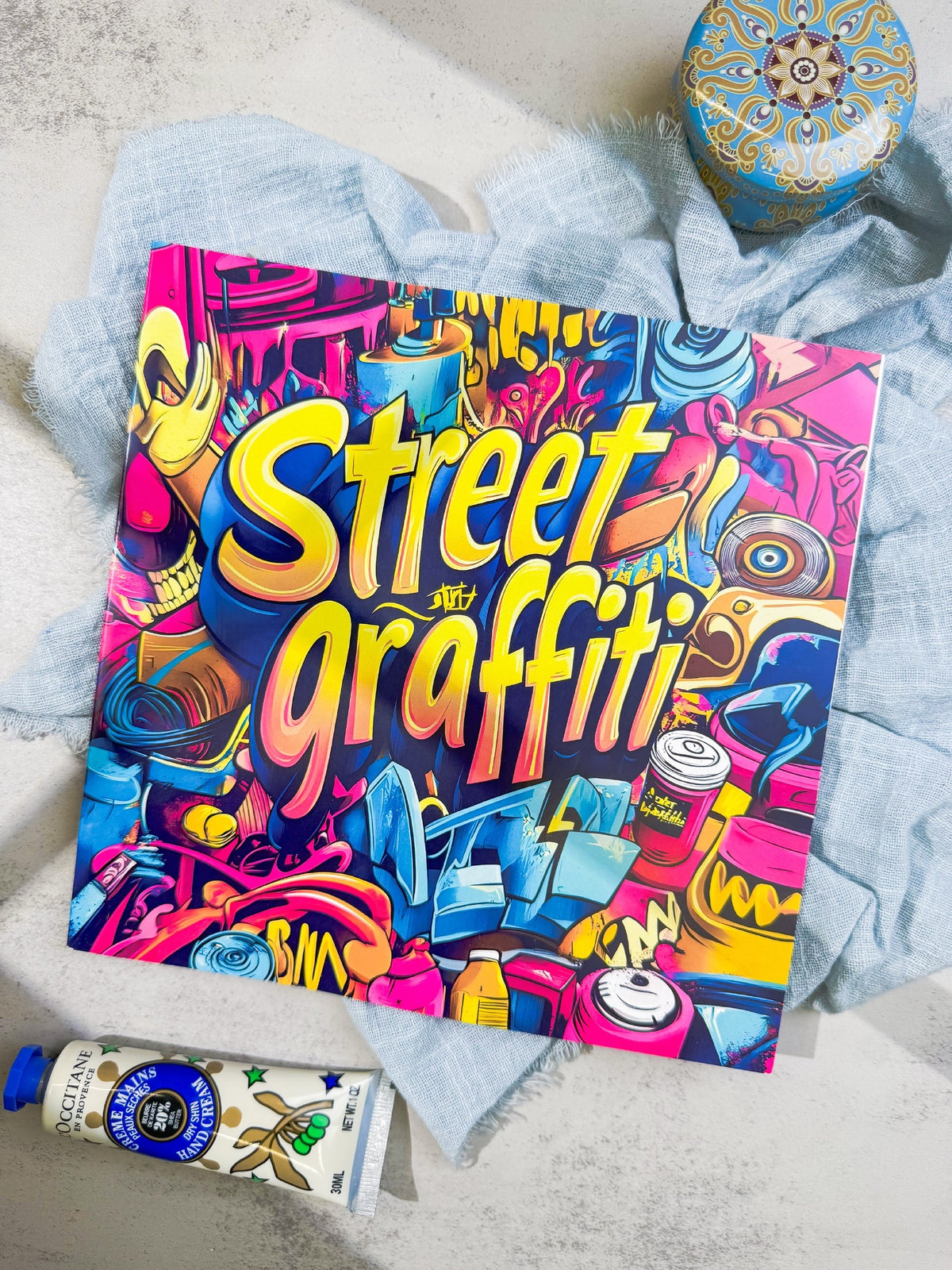 دفتر تلوين street graffiti