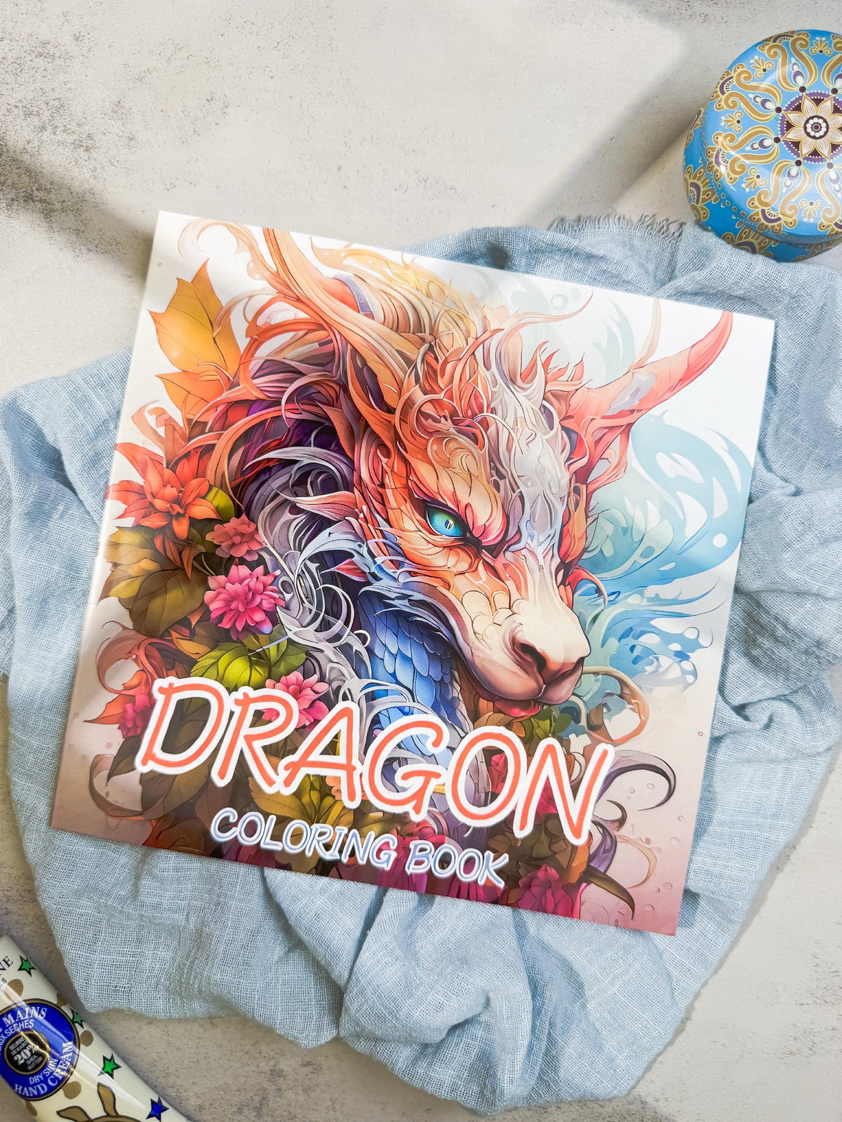 دفتر تلوين dragon