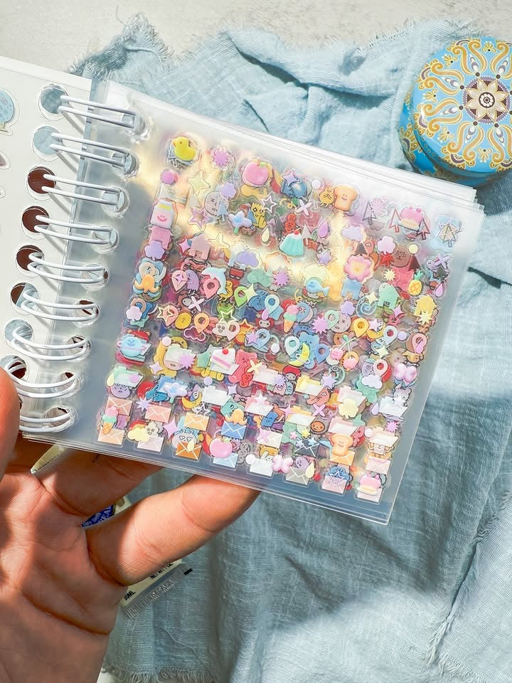 ملصقات اليرقة mini deco stickers