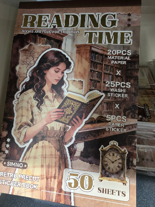 مجلة الملصقات الكبيرة  reading time