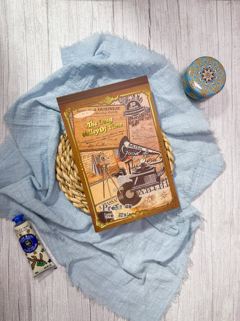 مجلة الملصقات الكبيرة long valley of time