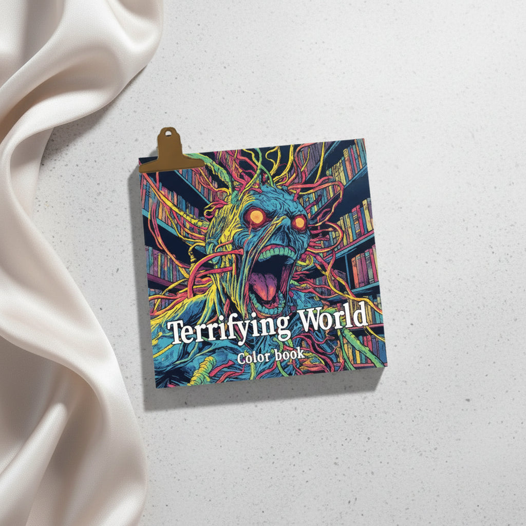 دفتر تلوين Terryfing world