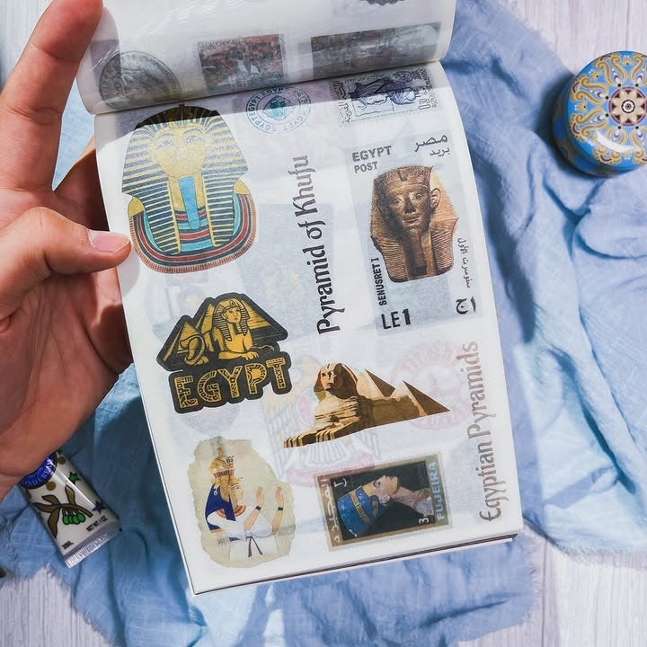 مجلة الملصقات الكبيرة global travel