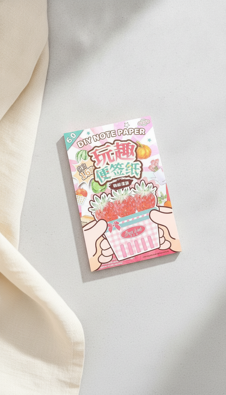 Diy note paper 6.0 pink