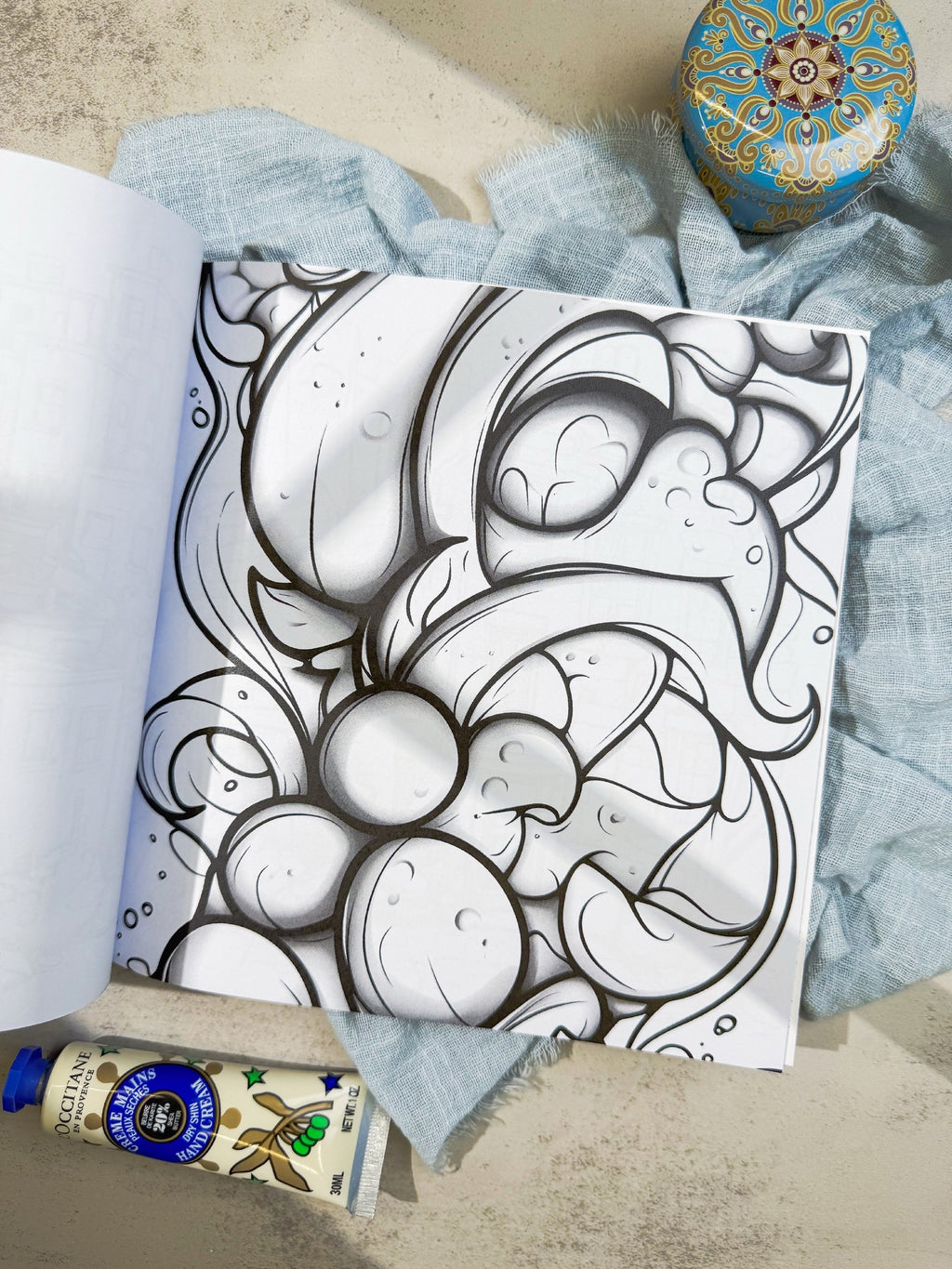 دفتر تلوين doodle monster