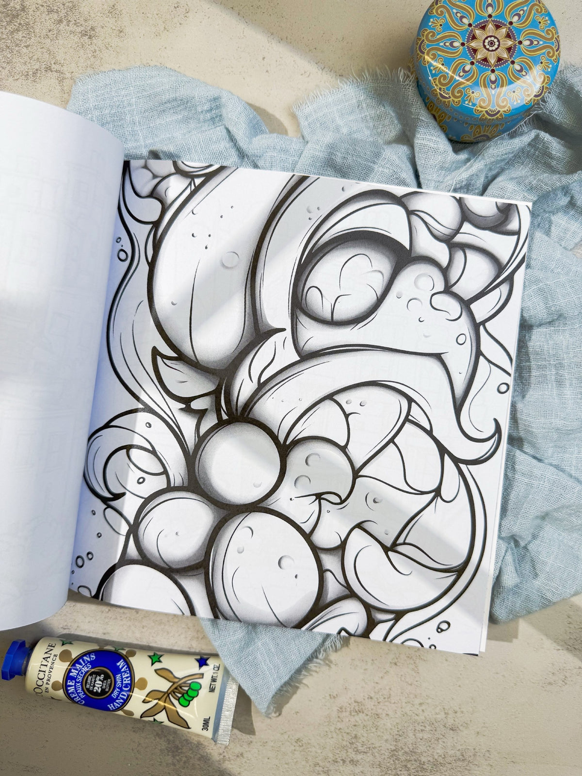 دفتر تلوين doodle monster