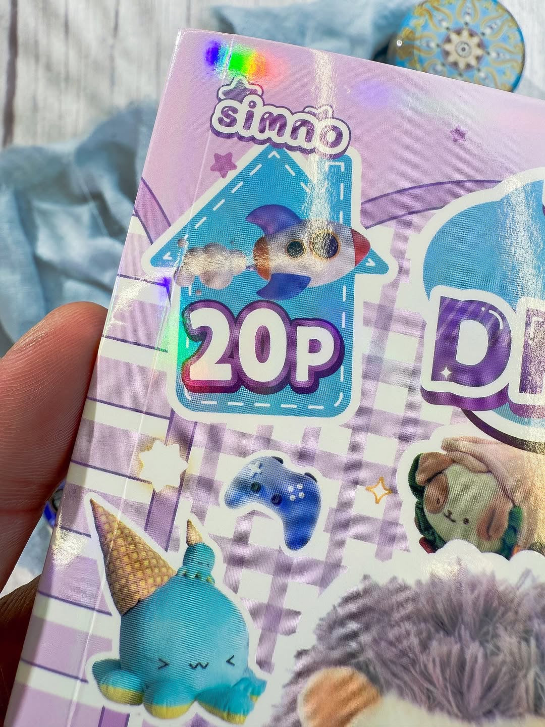 مجلة الملصقات الصغيرة toy dream