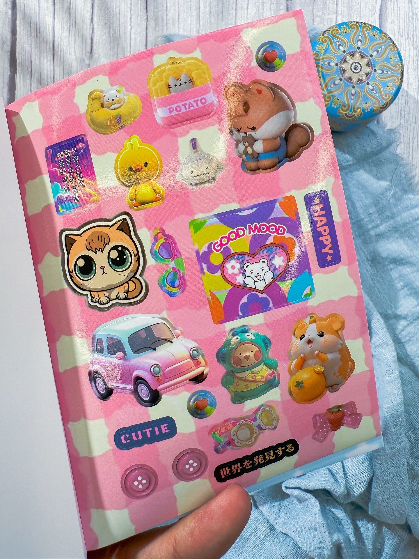 مجلة الملصقات الصغيرة toy dream