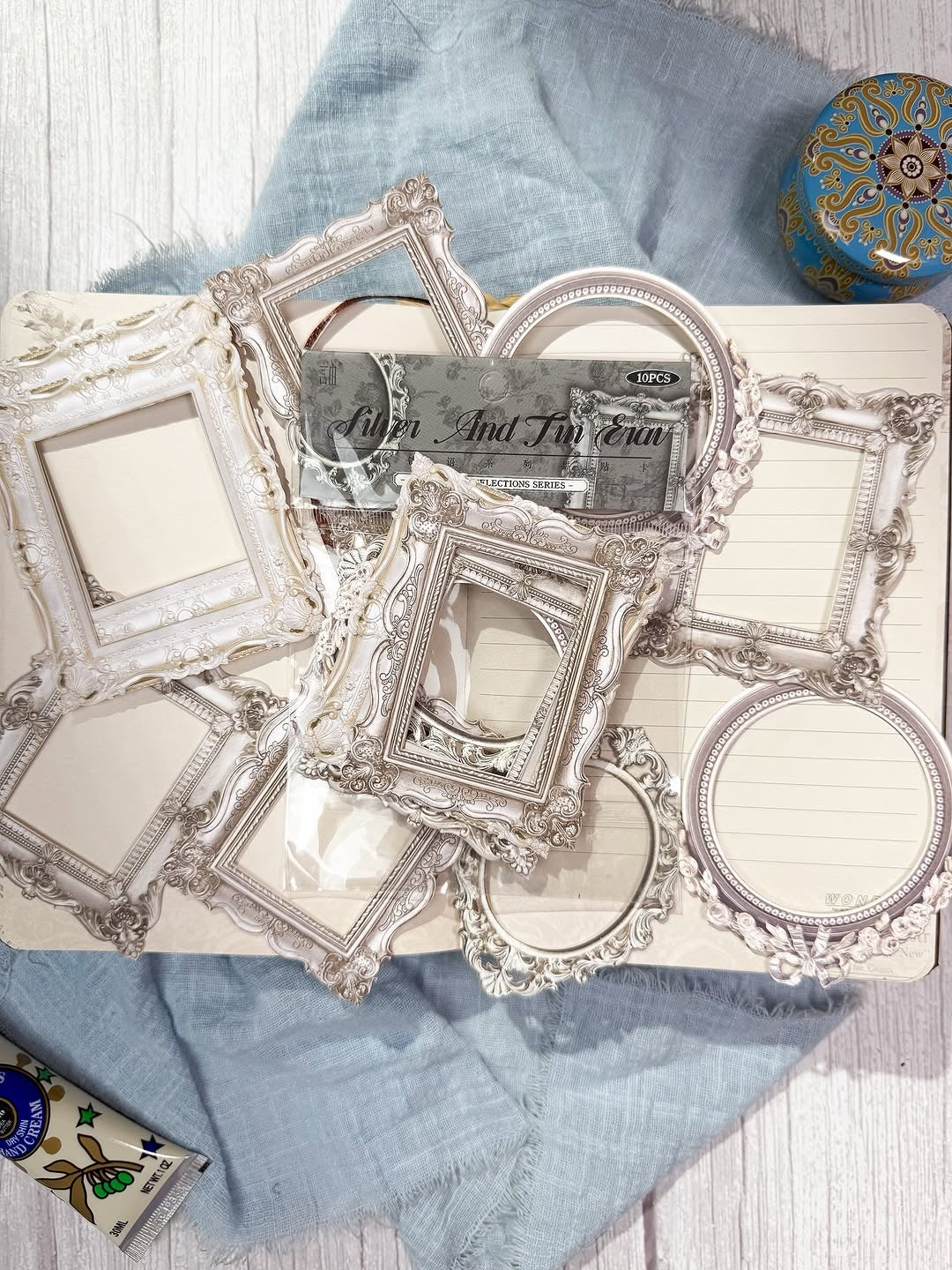 اطارات جورنال silver and tin