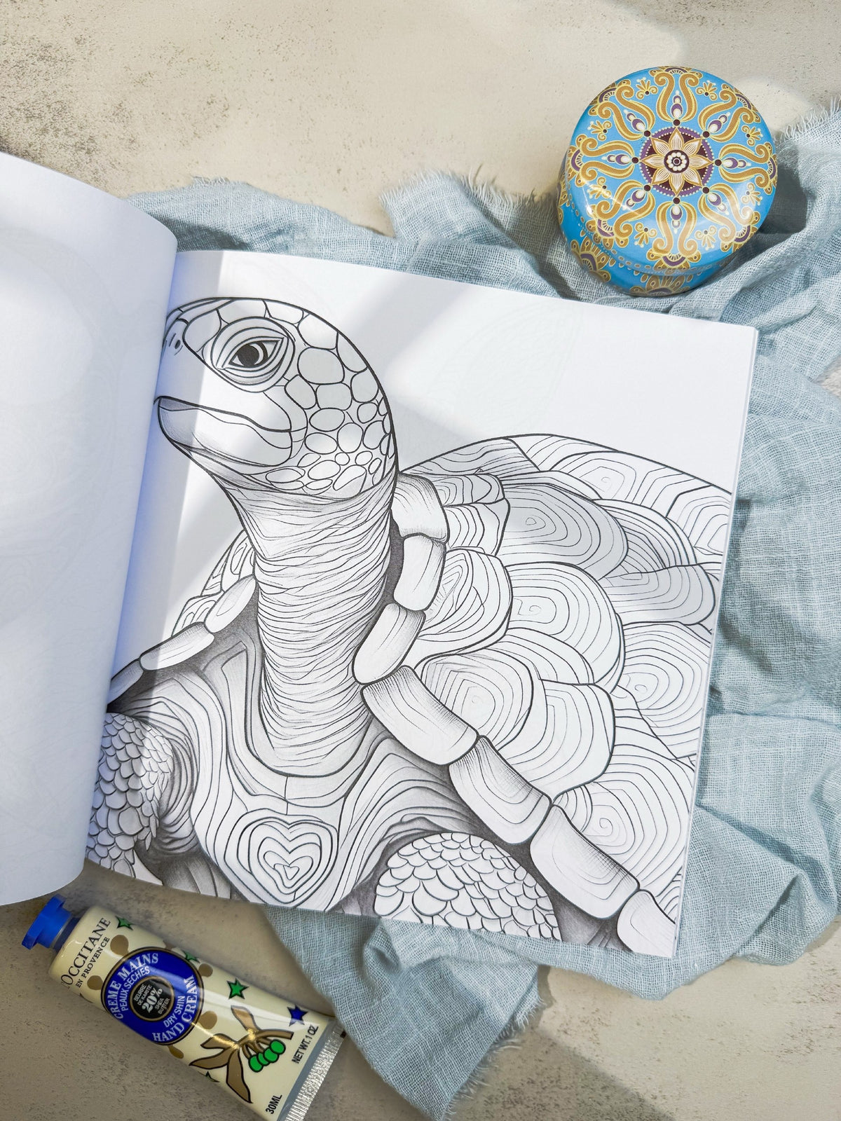 دفتر تلوين mandala animals