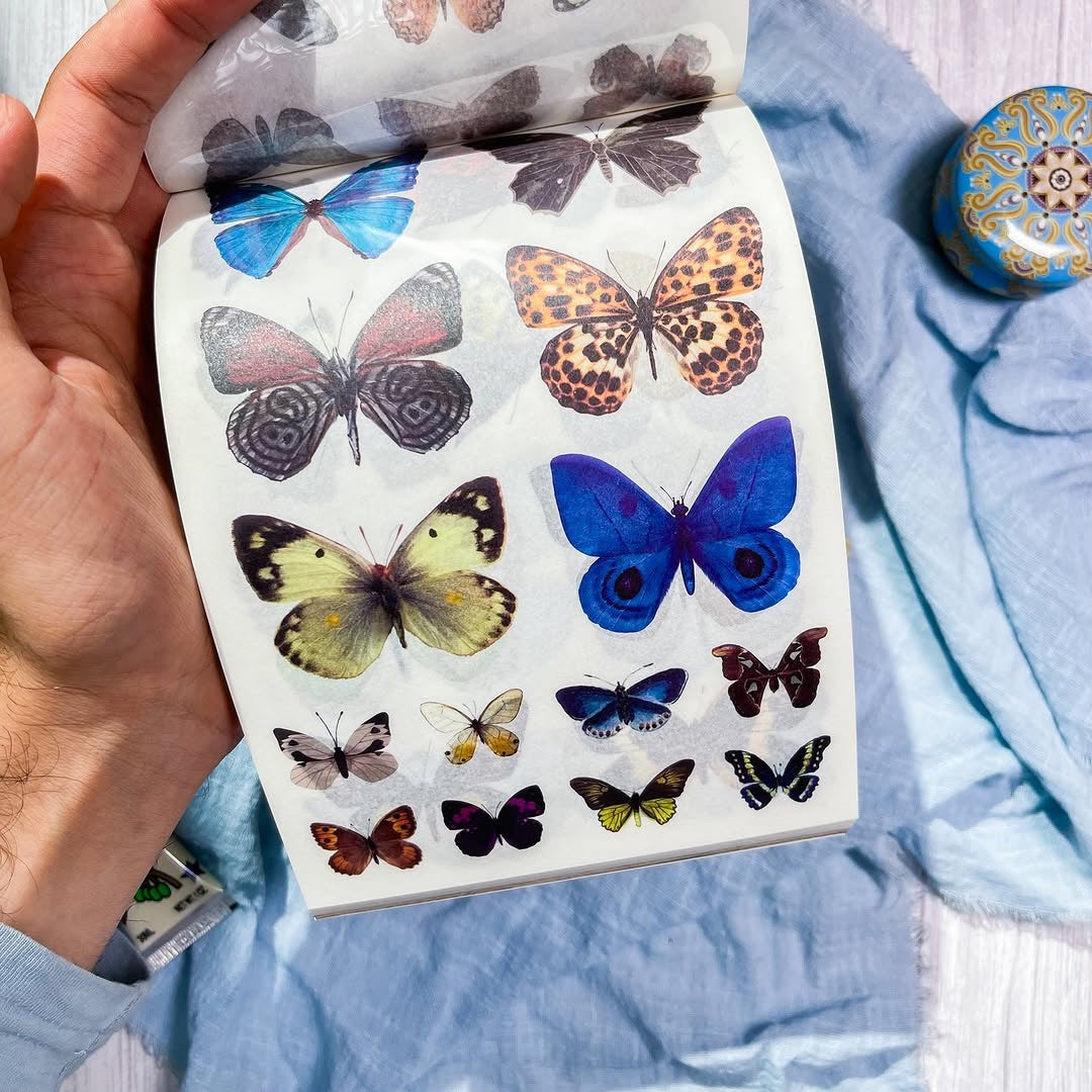 مجلة الملصقات الكبيرة Fluttering as butterfly