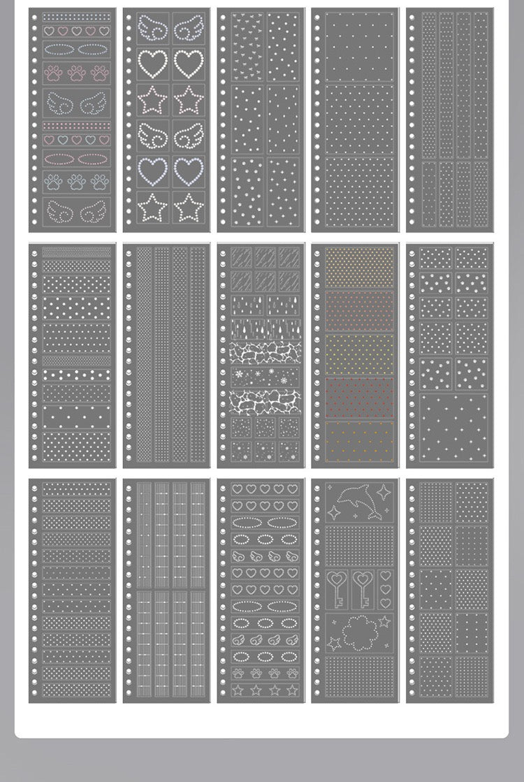 مجلة ملصقات Drizzle