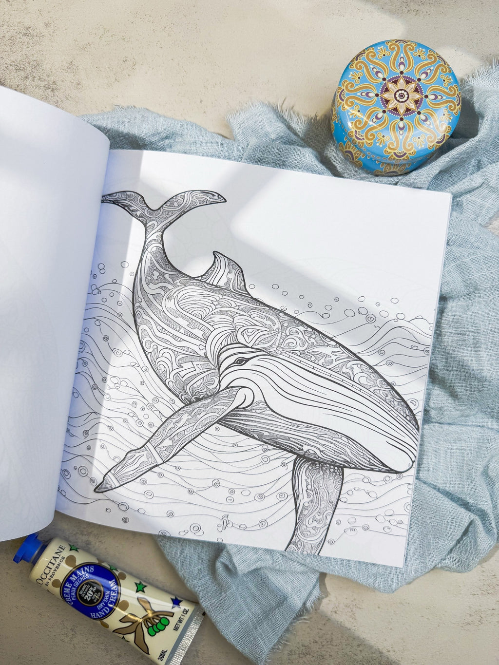 دفتر تلوين mandala animals