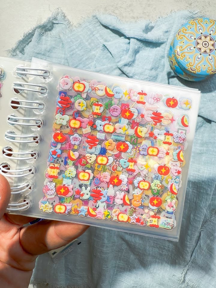ملصقات اليرقة mini deco stickers