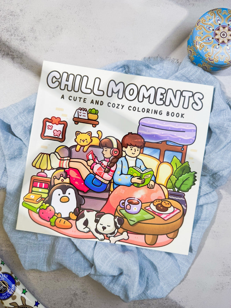 دفتر تلوين chill moments