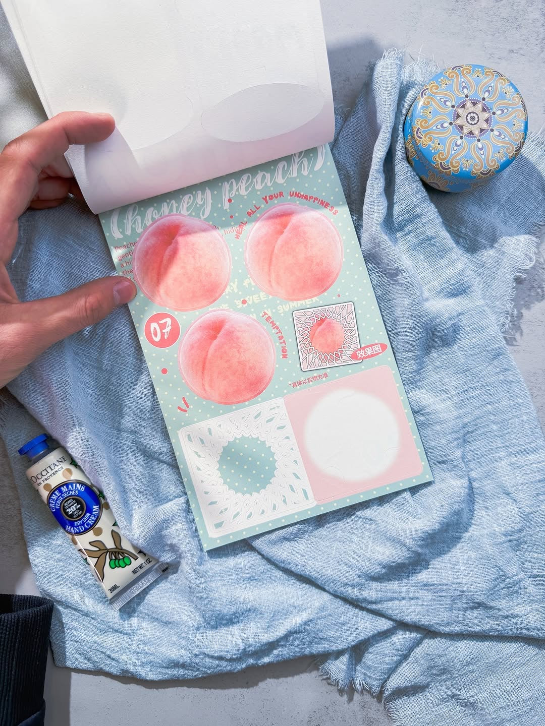 Diy note paper pink