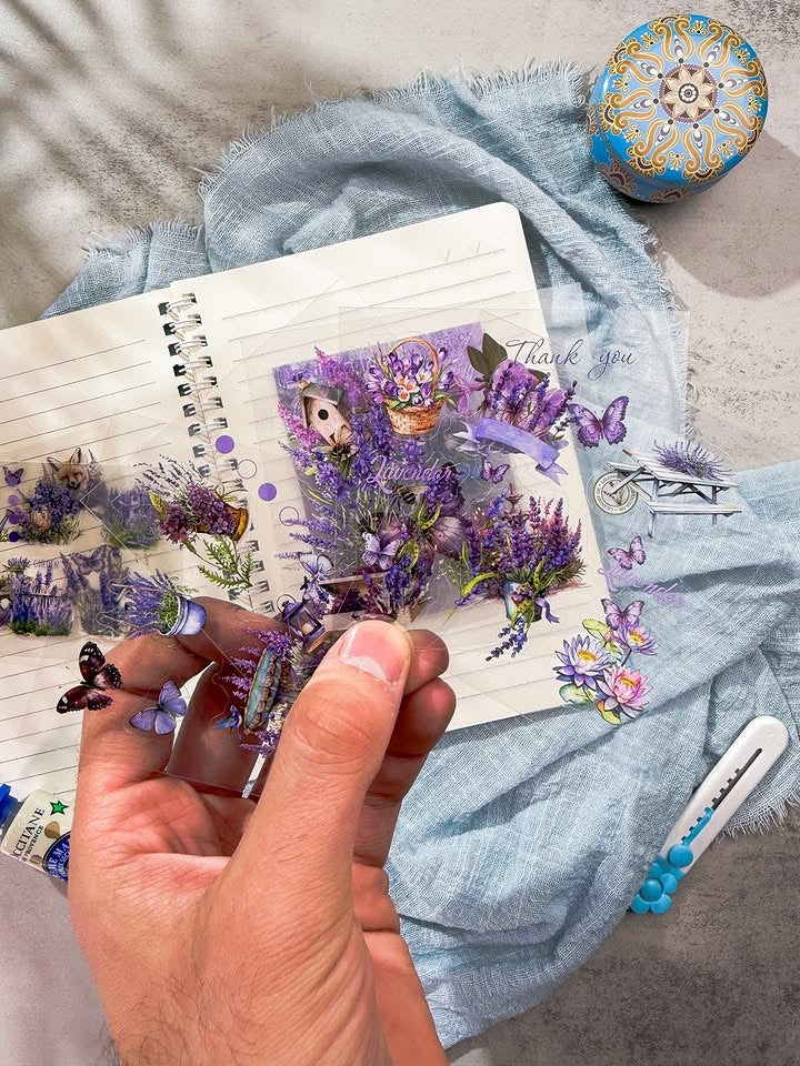 ملصقات purple dream leisurely