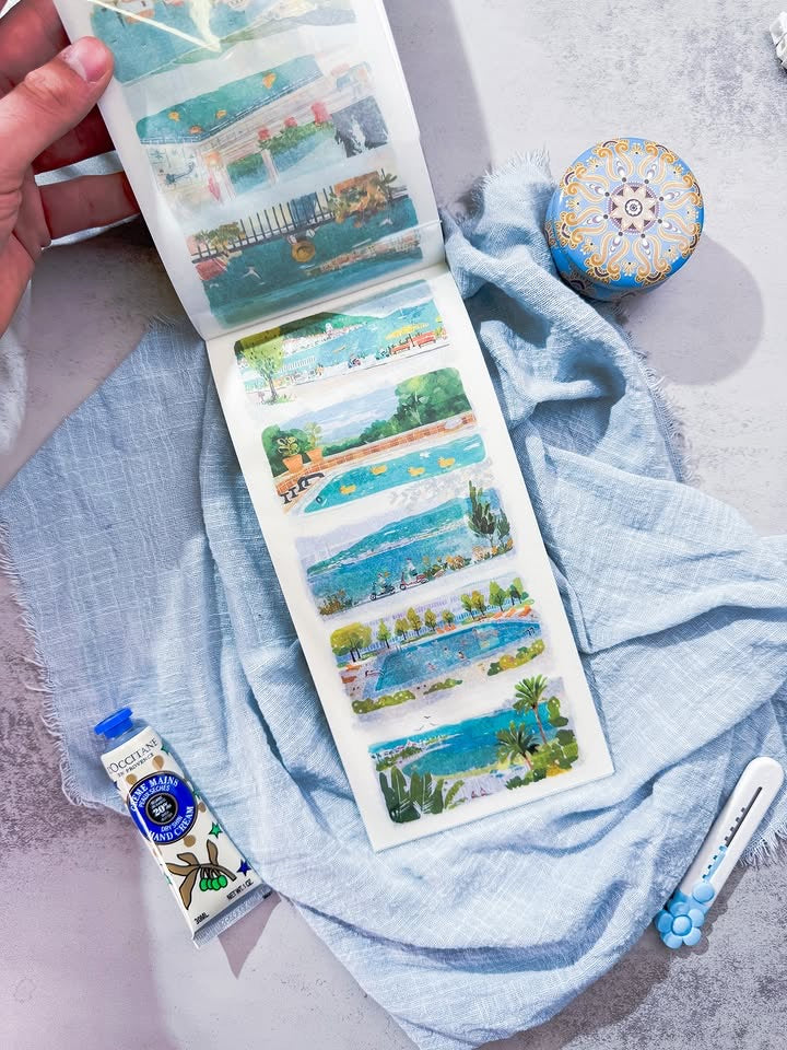 مجلة ملصقات Ocean sunshine